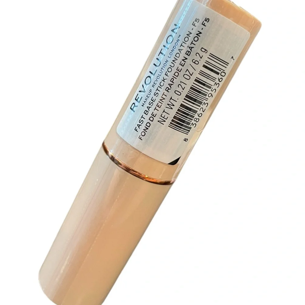 Makeup Revolution Beauty Fast Base Stick Foundation Travel Easy Clean‎ Beauty F5